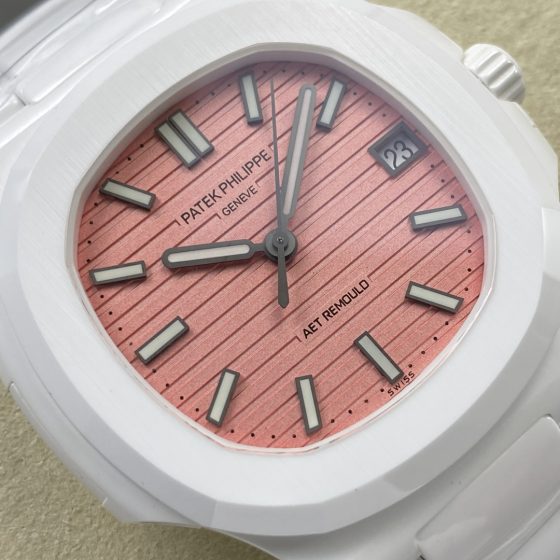 Patek Philippe Nautilus 5711 Ceramic Rubber strap CLEAN Factory Configuration 560FC8 1:1 Superclone