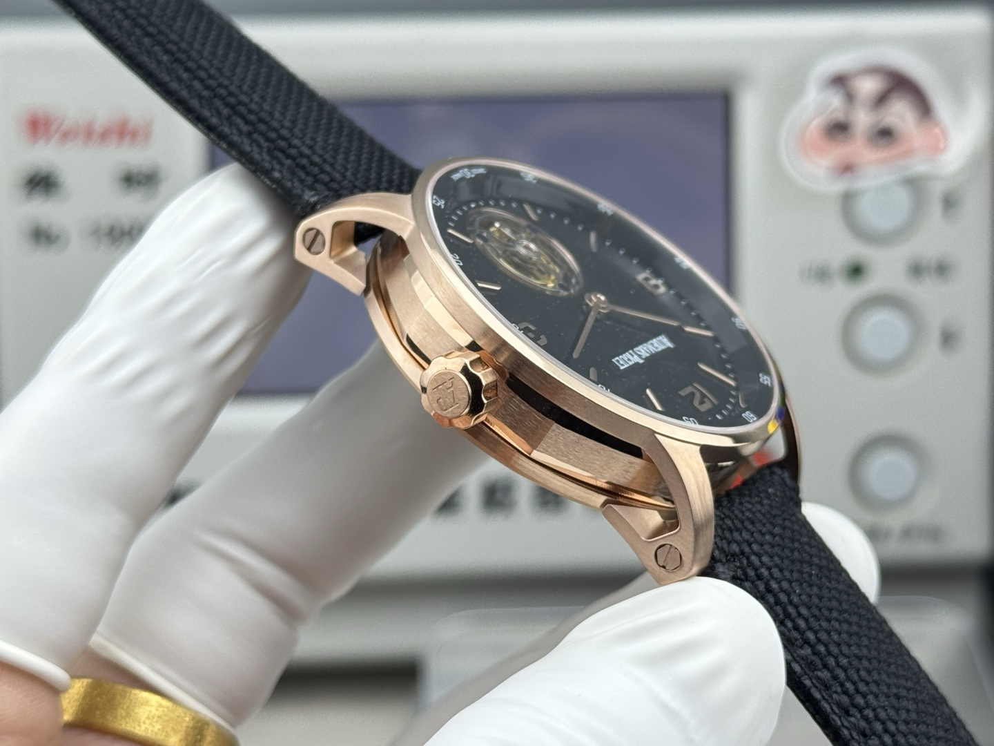 Audemars Piguet Code 11.59 26396 Stainless steel Fabric strap 42 mm Tourbillon Configuration 6C6787 1:1 Superclone - Image 4