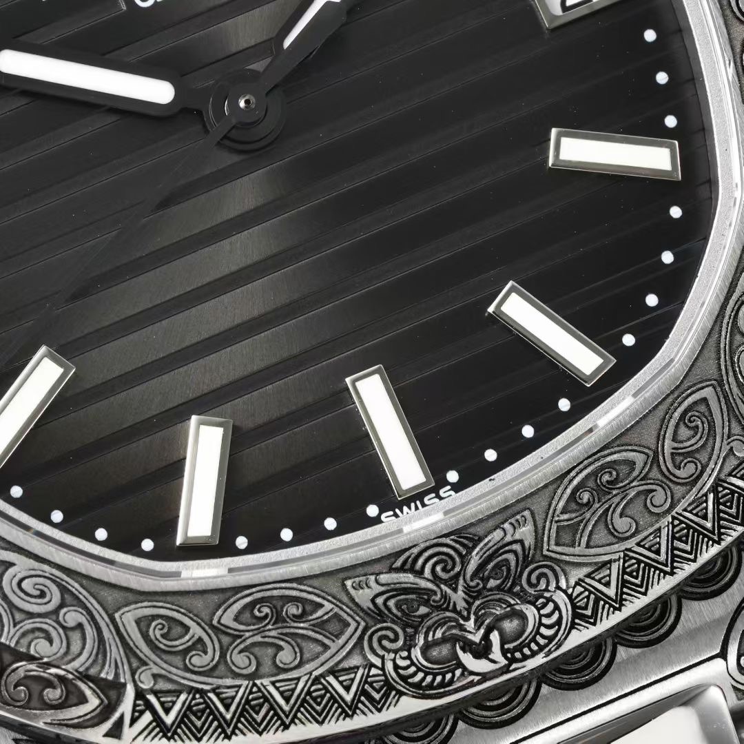 Patek Philippe Nautilus Stainless steel Gray dial 40 mm Automatic AF Factory 1:1 Superclone - Image 9