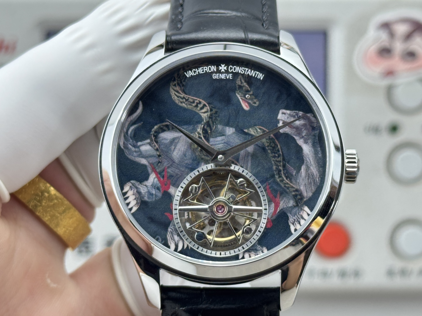 Vacheron Constantin Overseas 42 mm Tourbillon Manual-wind ANT Factory Configuration A196FF 1:1 Superclone - Image 8