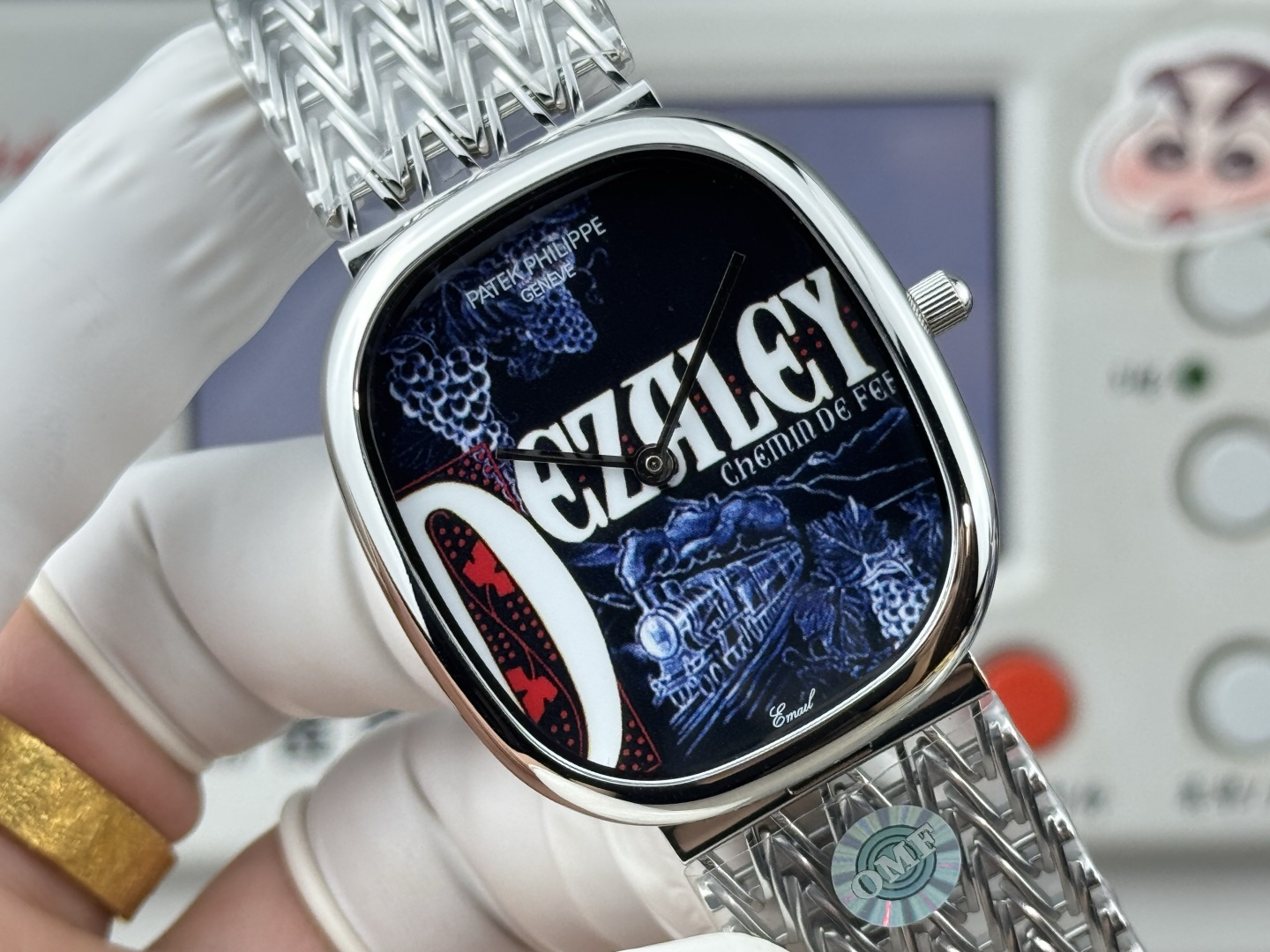 Patek Philippe Golden Ellipse 5738/50J-011 Yellow-Crested Cockatoo 1:1 Superclone - Image 8