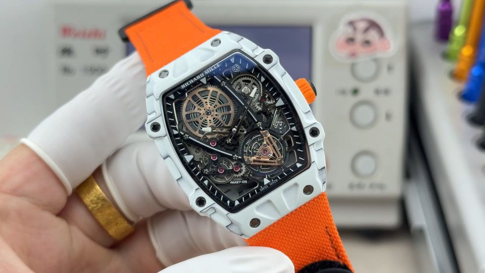 Richard Mille RM 027 RM27-05 Carbon composite Tourbillon Configuration 638891 1:1 Superclone