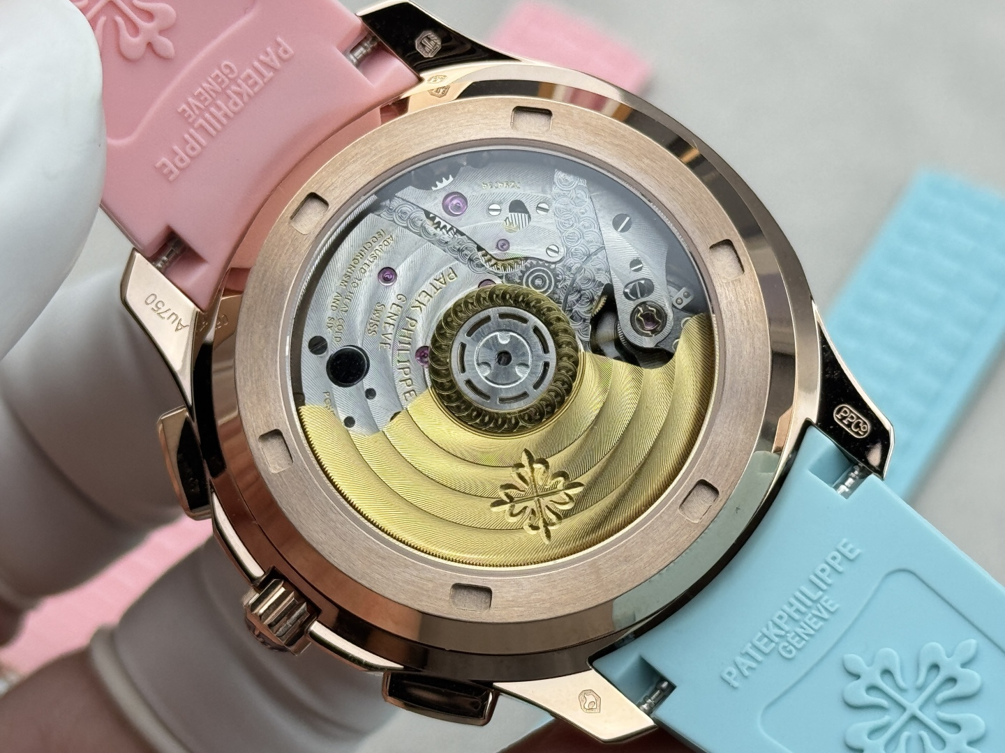 Patek Philippe Aquanaut Luce 7968/300R-001 Rainbow Chronograph 1:1 Superclone - Image 241