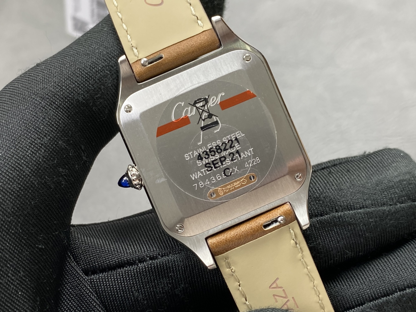Cartier Santos-Dumont watch large model W2SA0037 1:1 Superclone - Image 6