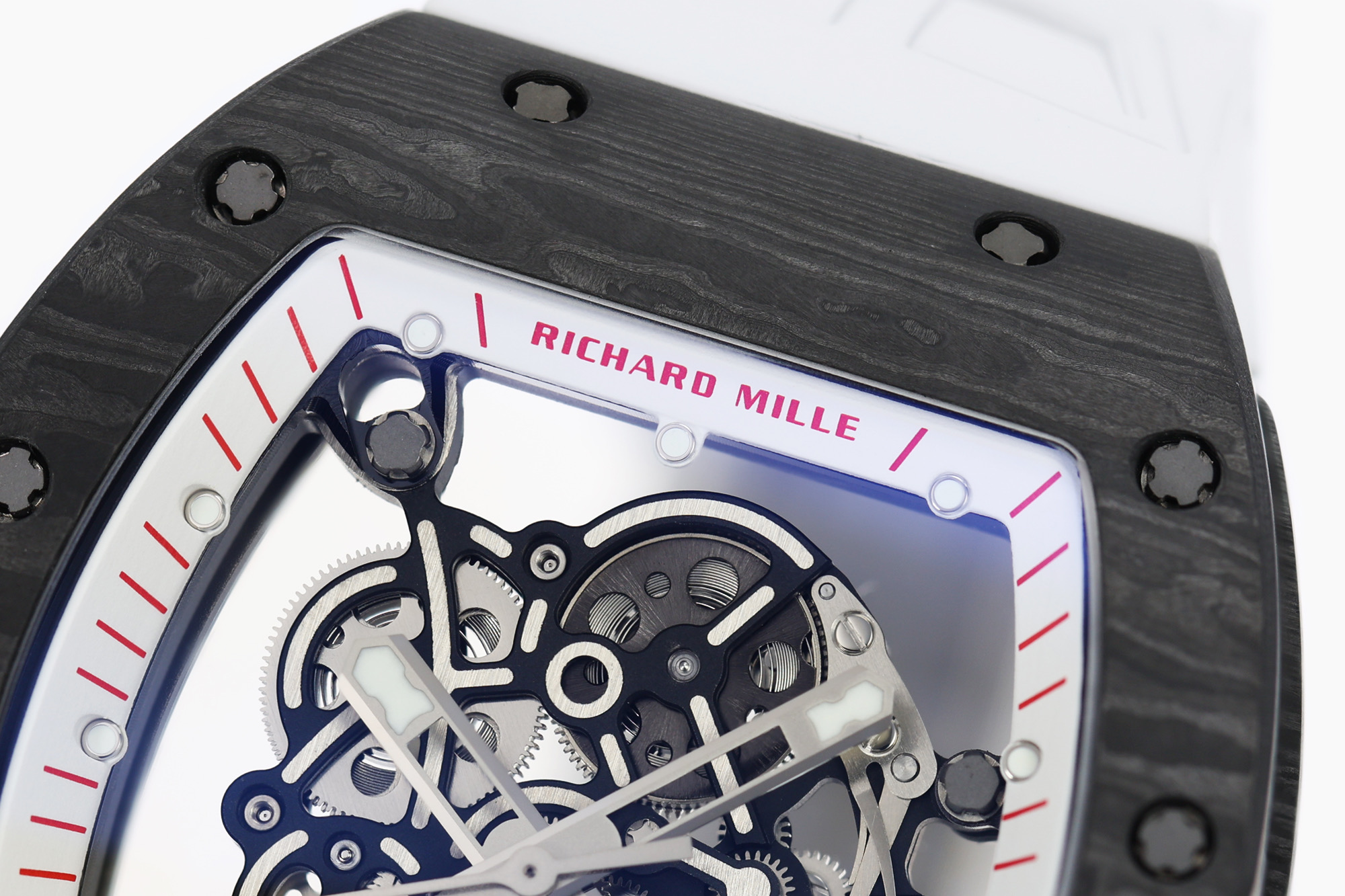 Richard Mille RM 055 RM055 Carbon composite Manual-wind ZF Factory Configuration 3D7C72 1:1 Superclone - Image 11