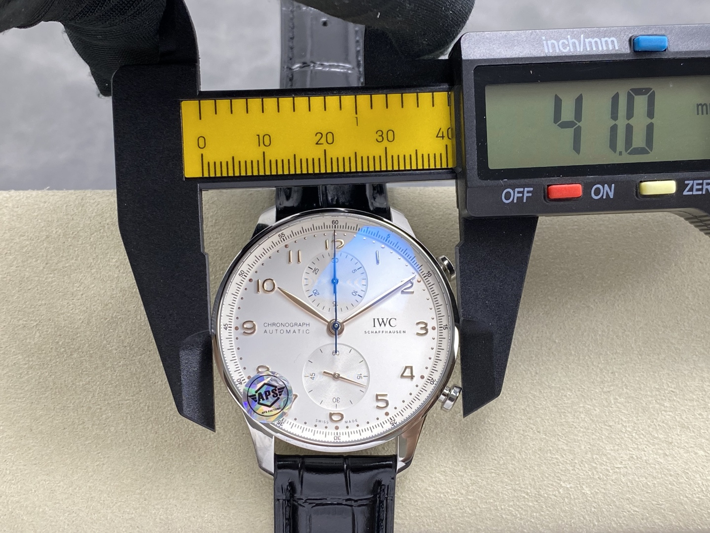 IWC Portugieser 41 mm Chronograph APS Factory Configuration 32D0CE 1:1 Superclone - Image 3