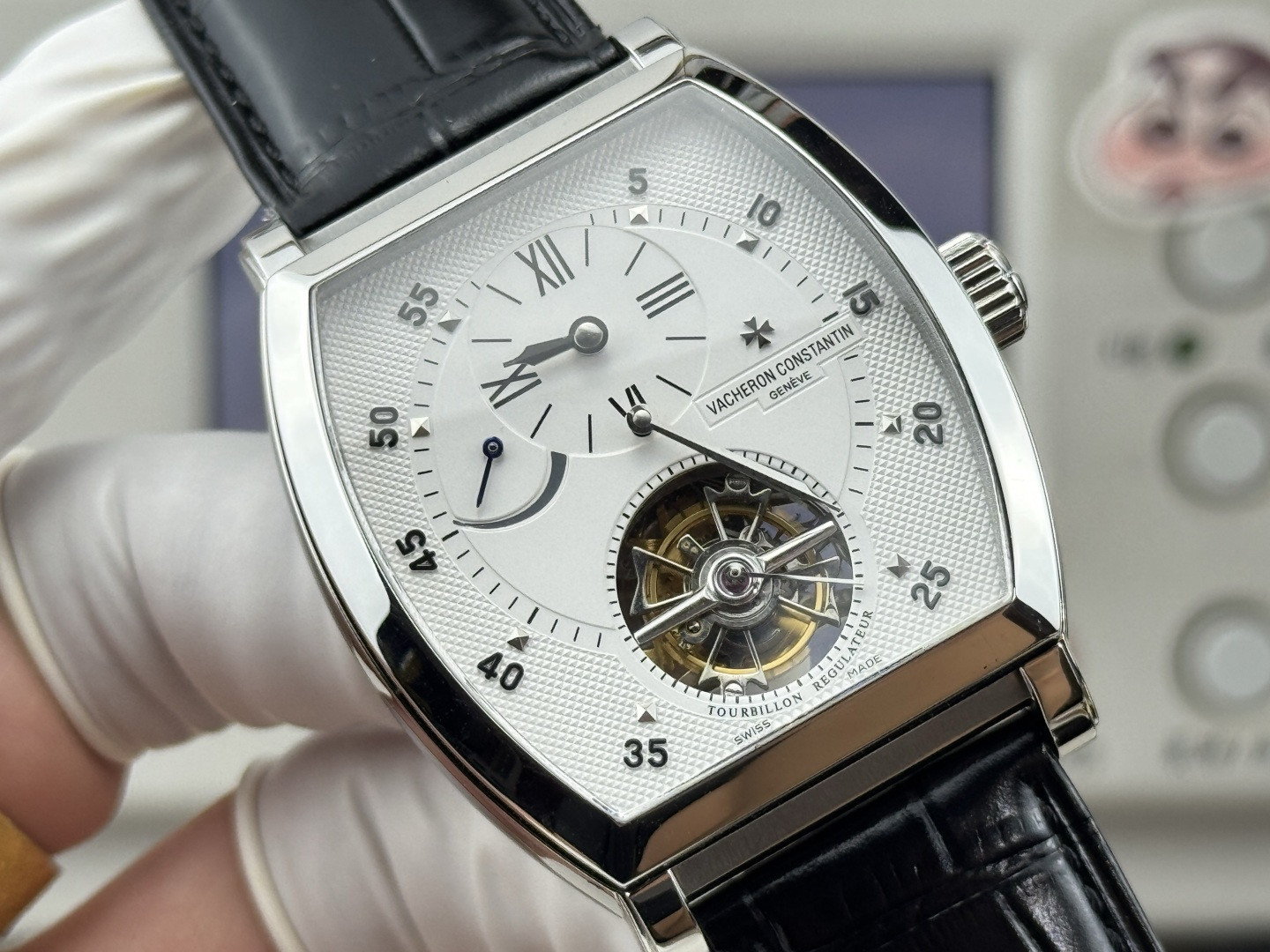 Vacheron Constantin Malte 39.9 mm Tourbillon Manual-wind PPM Factory Configuration E12FC1 1:1 Superclone - Image 9