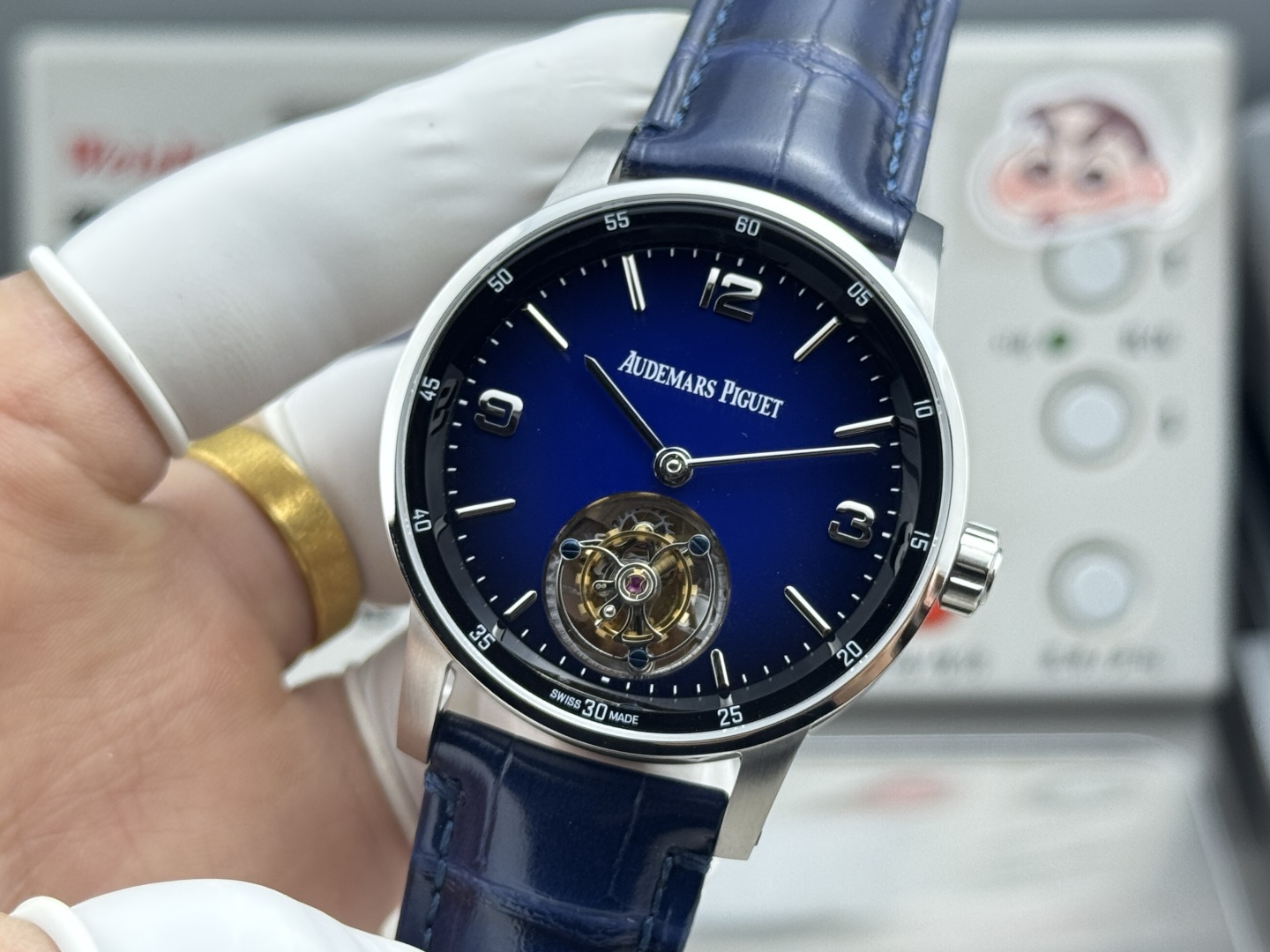 Audemars Piguet Code 11.59 26396 Stainless steel Fabric strap 42 mm Tourbillon Configuration 8ABB10 1:1 Superclone - Image 4