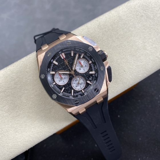 Audemars Piguet Royal Oak Offshore 26420 Stainless steel Rubber strap DDF Factory Configuration 5EED62 1:1 Superclone