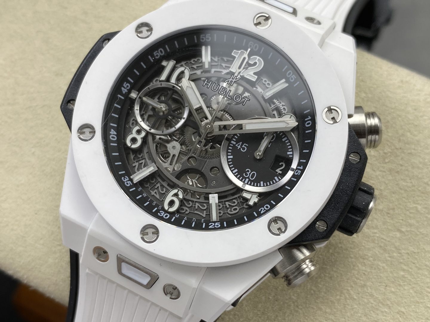 Hublot Big Bang Titanium 42 mm Chronograph BBF Factory Configuration 96DC89 1:1 Superclone - Image 7