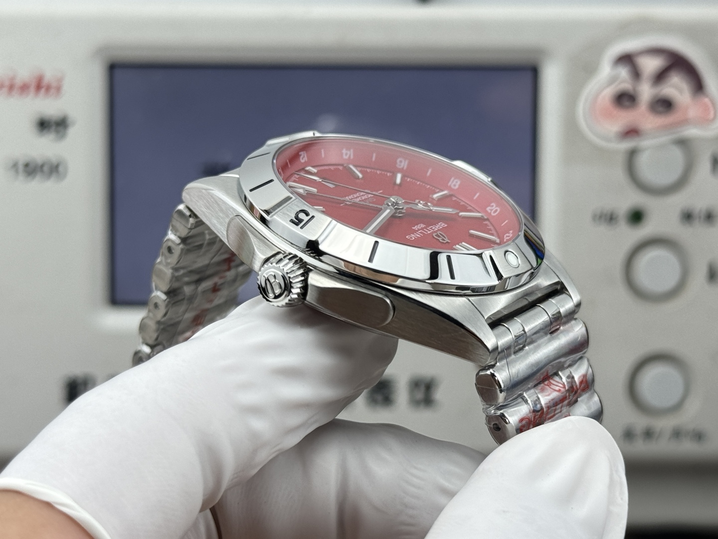 Breitling Chronomat A32398101M1A1 Stainless steel Stainless-steel bracelet 1:1 Superclone - Image 11