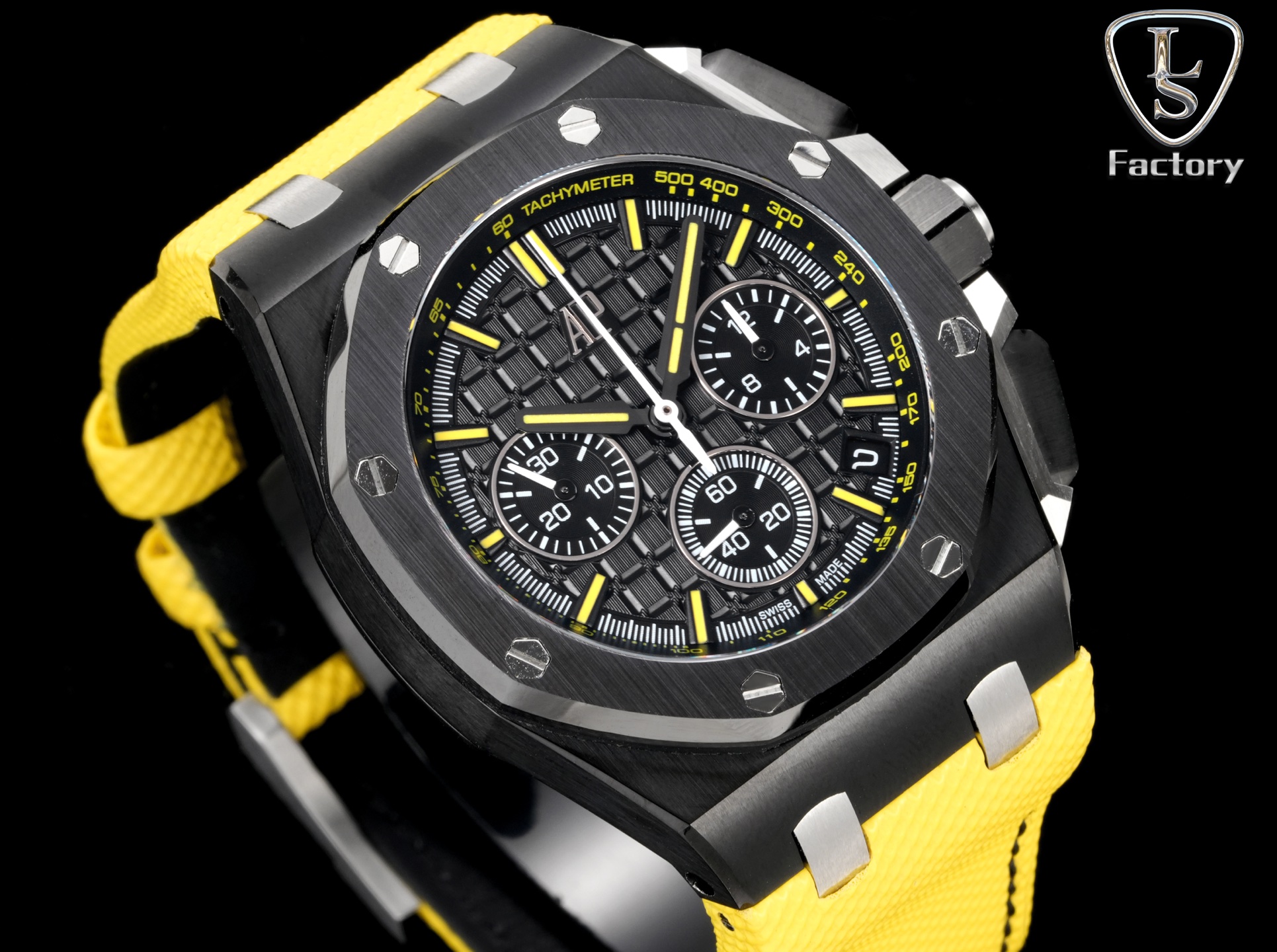 Audemars Piguet Royal Oak Offshore 26420 316 Stainless Steel Rubber strap 44 mm Date display LS Factory Configuration AC5A55 1:1 Superclone - Image 2