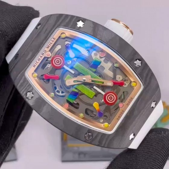 Richard Mille RM 07 RM07-03 Carbon composite Configuration 45DA75 1:1 Superclone