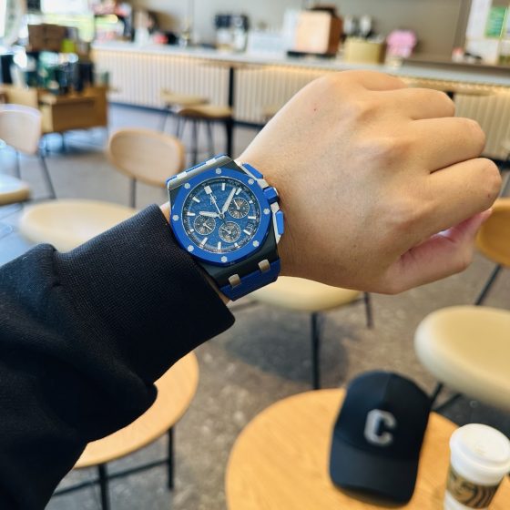 Audemars Piguet Royal Oak Offshore 26420 316 Stainless Steel Rubber strap 44 mm Date display LS Factory Configuration 785292 1:1 Superclone