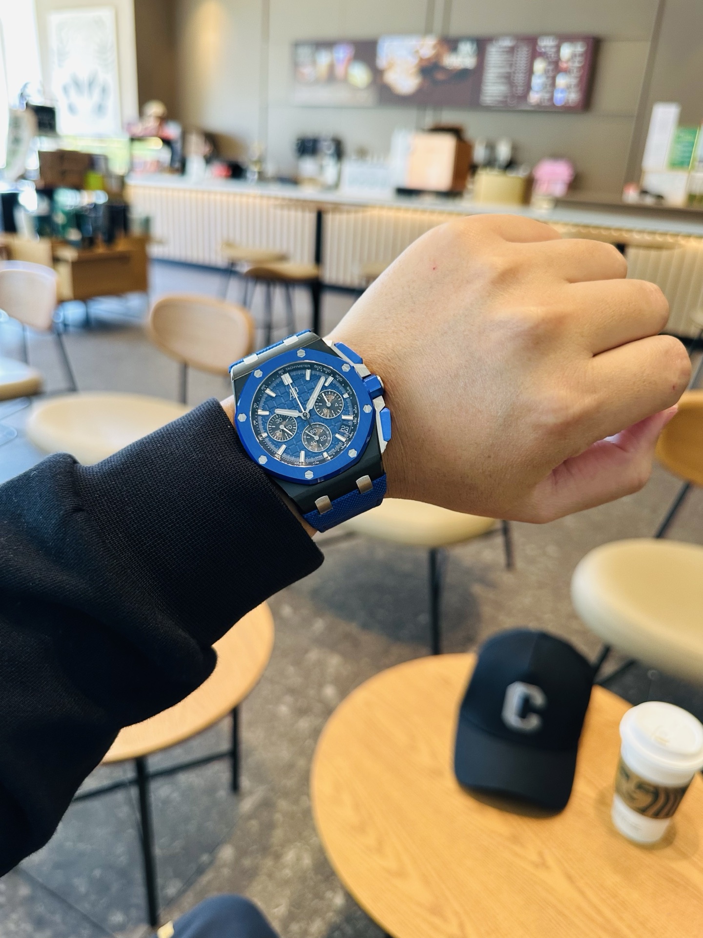 Audemars Piguet Royal Oak Offshore 26420 316 Stainless Steel Rubber strap 44 mm Date display LS Factory Configuration 785292 1:1 Superclone