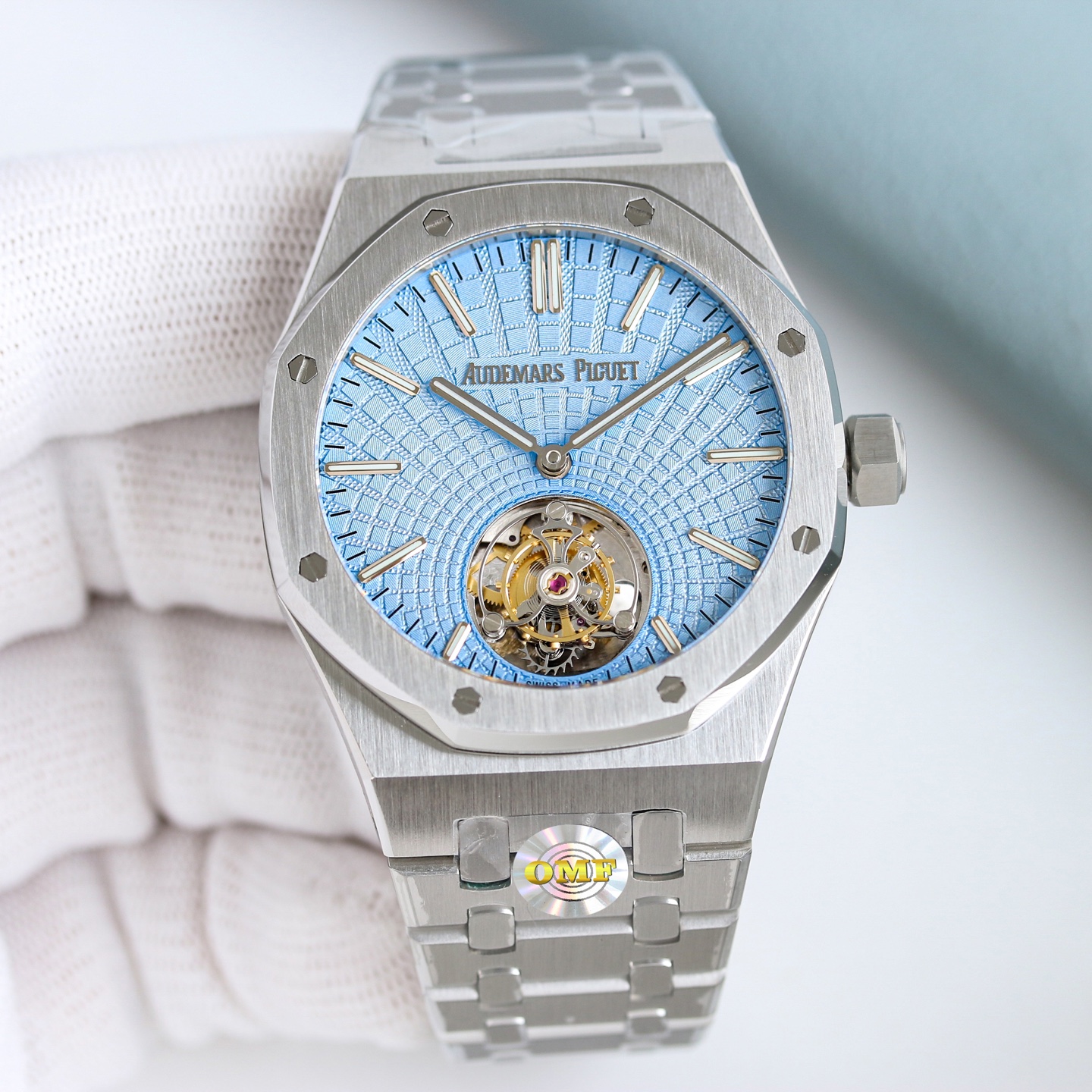 Audemars Piguet Royal Oak Tourbillon OMF Factory Configuration 5F52E5 1:1 Superclone - Image 6