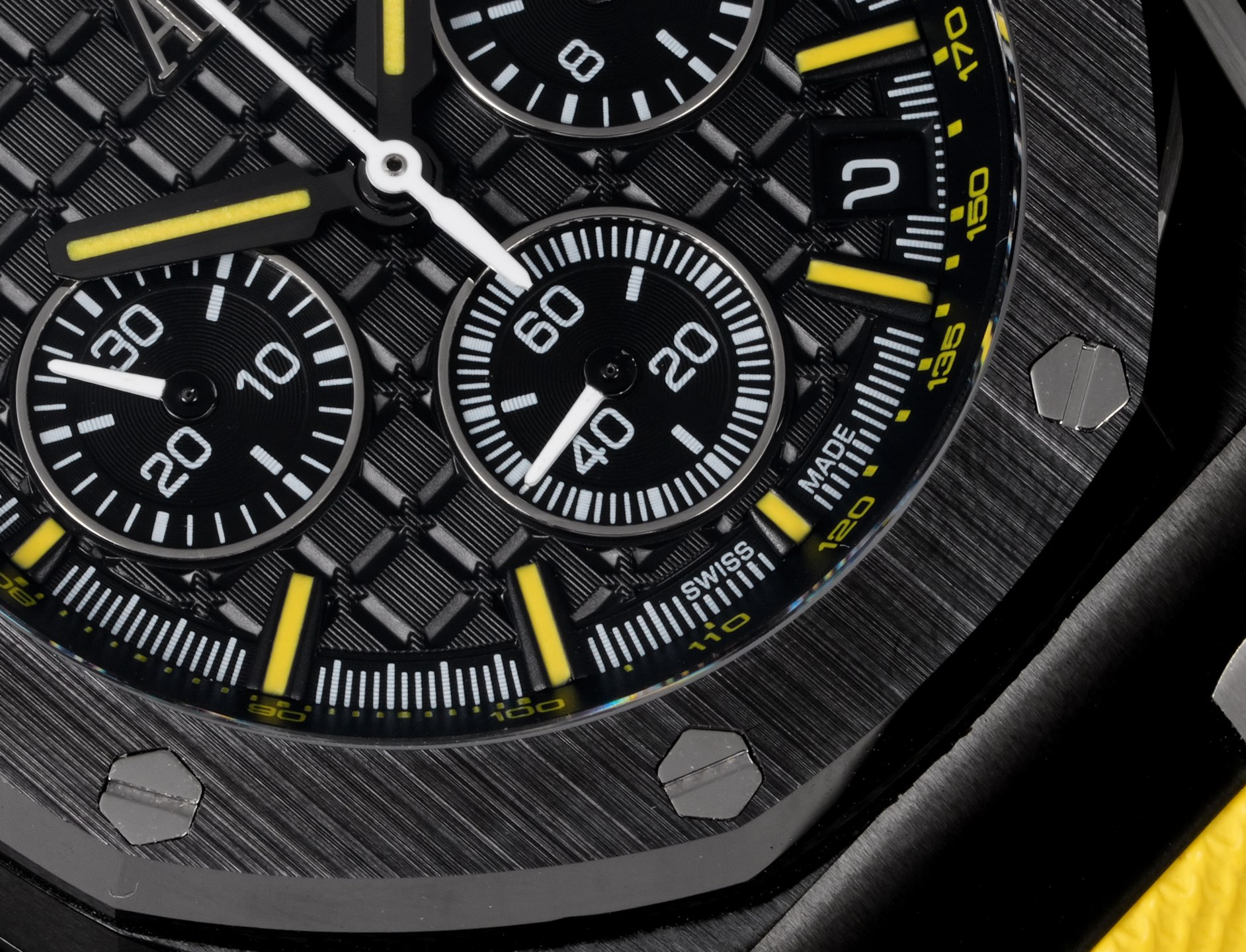 Audemars Piguet Royal Oak Offshore 26420 316 Stainless Steel Rubber strap 44 mm Date display LS Factory Configuration AC5A55 1:1 Superclone - Image 5