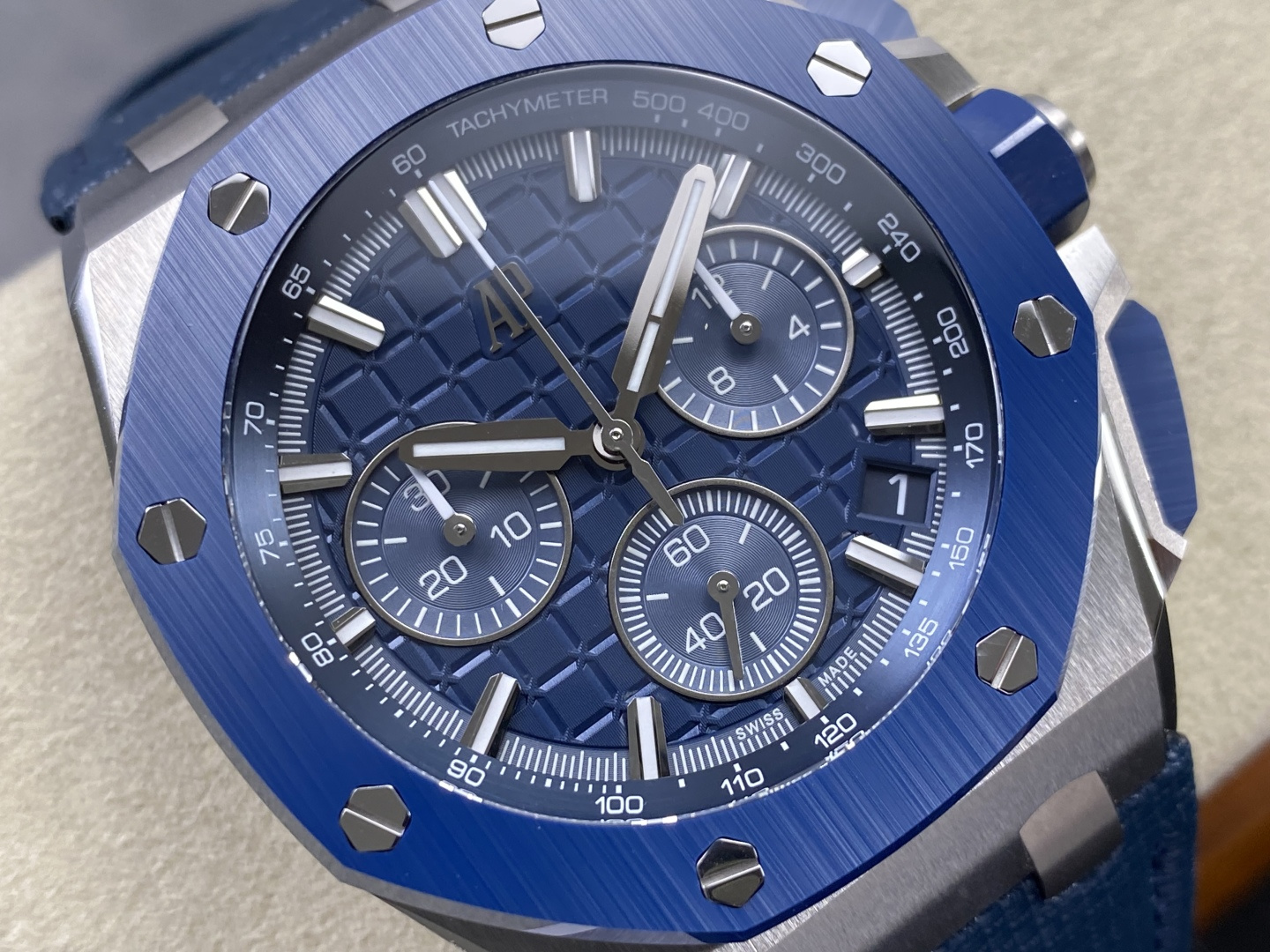 Audemars Piguet Royal Oak Offshore 26420 Stainless steel Rubber strap DDF Factory Configuration 972591 1:1 Superclone - Image 8