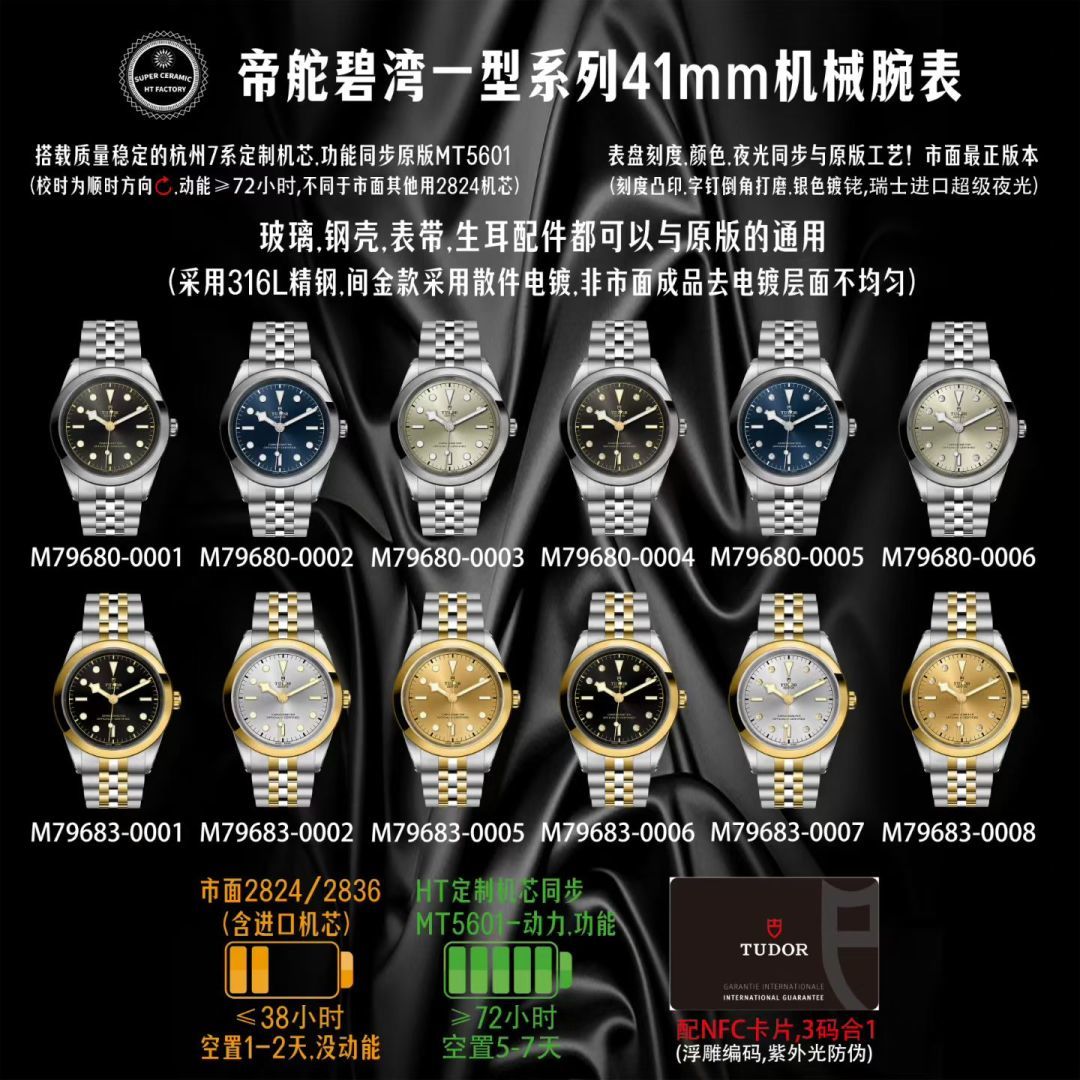 Tudor Black Bay Gold 41 mm HT Factory Configuration 08D8DD 1:1 Superclone - Image 2