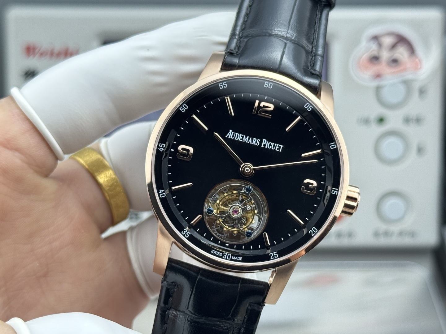 Audemars Piguet Code 11.59 26396 Stainless steel Fabric strap 42 mm Tourbillon Configuration 4ABF50 1:1 Superclone