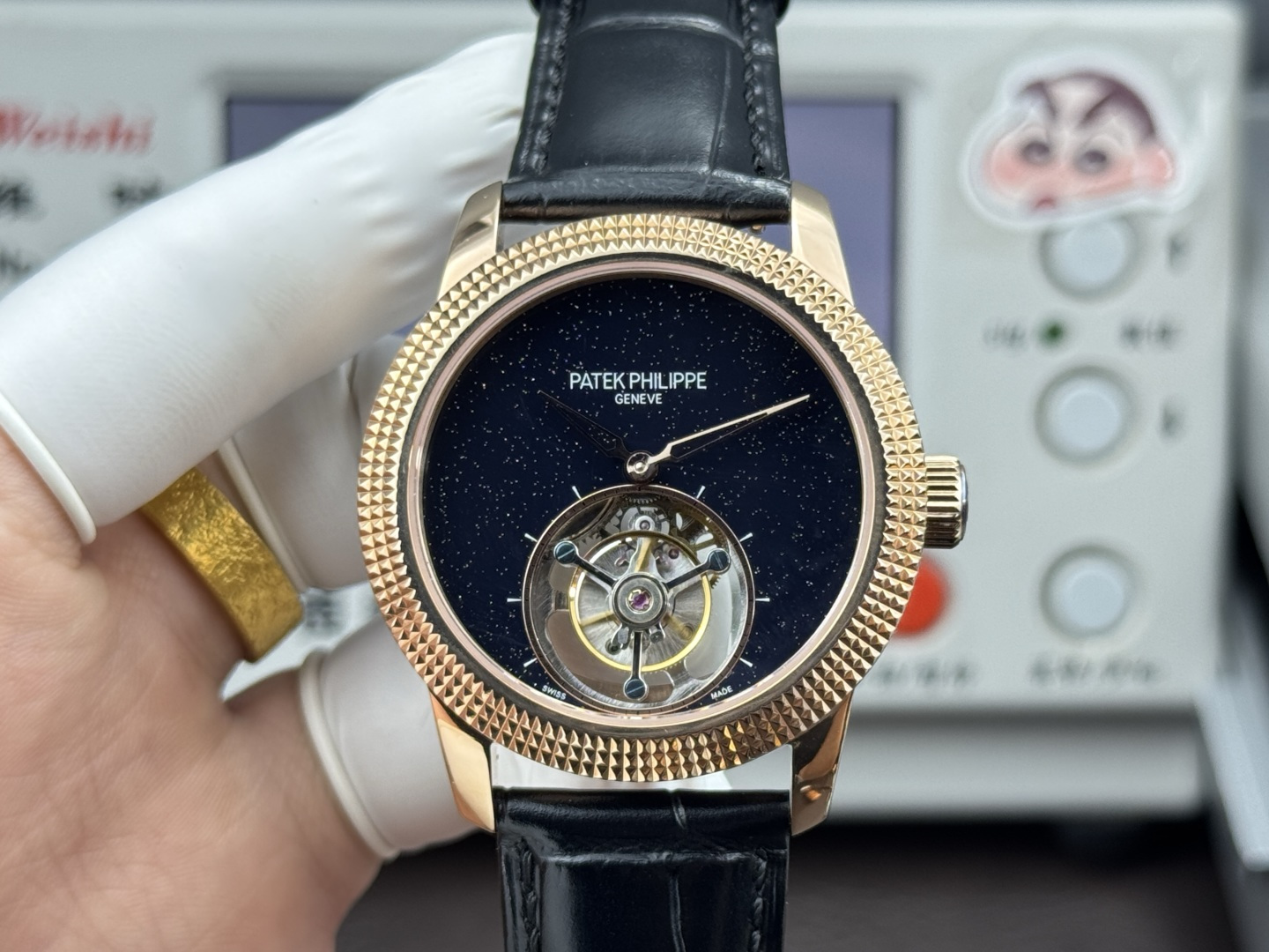 Patek Philippe Grand Complications 42 mm Tourbillon Manual-wind Configuration 8A6100 1:1 Superclone