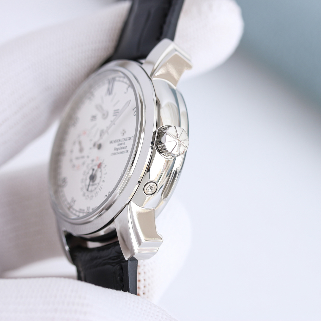 Vacheron Constantin Malte Stainless steel 40 mm GMT / dual time K11 Factory Configuration 03A418 1:1 Superclone - Image 2