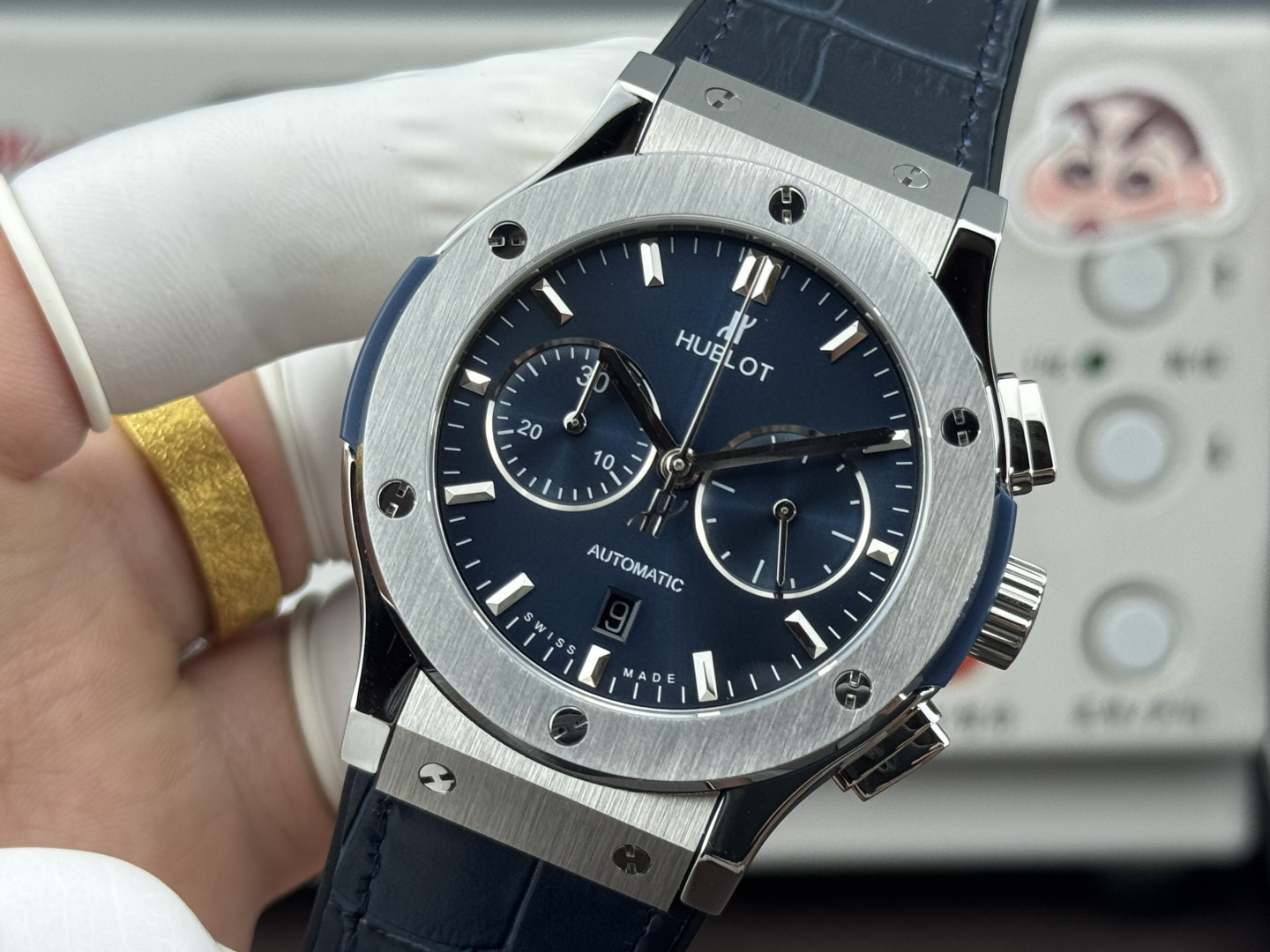 Hublot Classic Fusion Stainless steel 45 mm Chronograph Configuration 99EF36 1:1 Superclone - Image 2