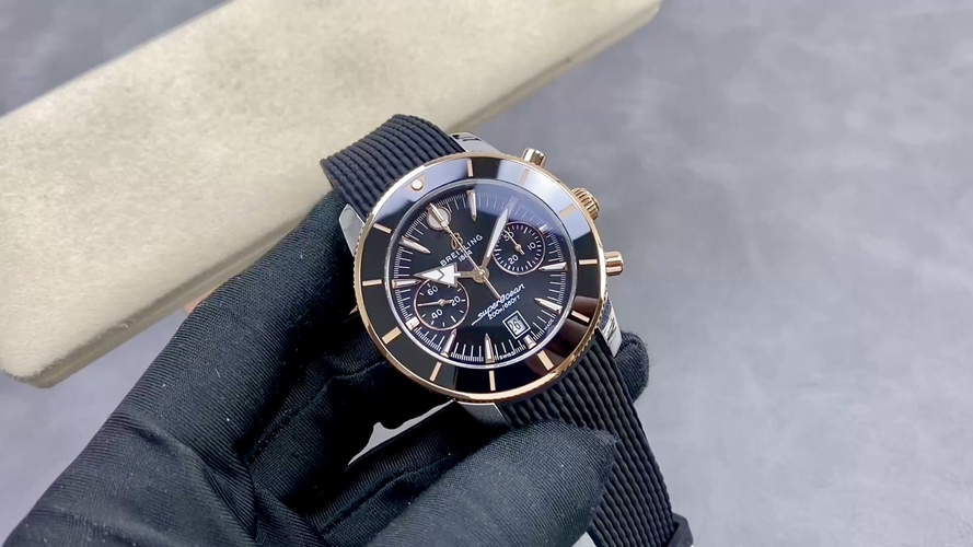 Breitling Superocean Heritage Rubber strap Chronograph BLS Factory Configuration 7F336C 1:1 Superclone