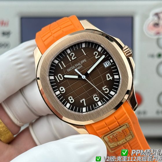 Patek Philippe Aquanaut Rubber strap PPM Factory Configuration 61D9BC 1:1 Superclone