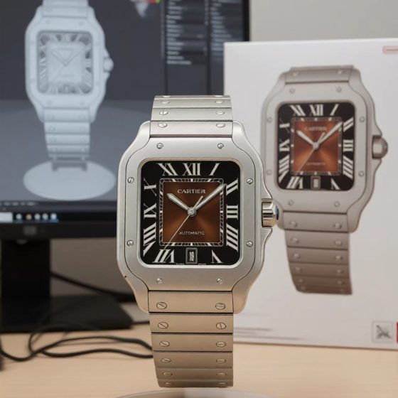 Cartier Santos Titanium THB Factory Configuration 07ACEE 1:1 Superclone