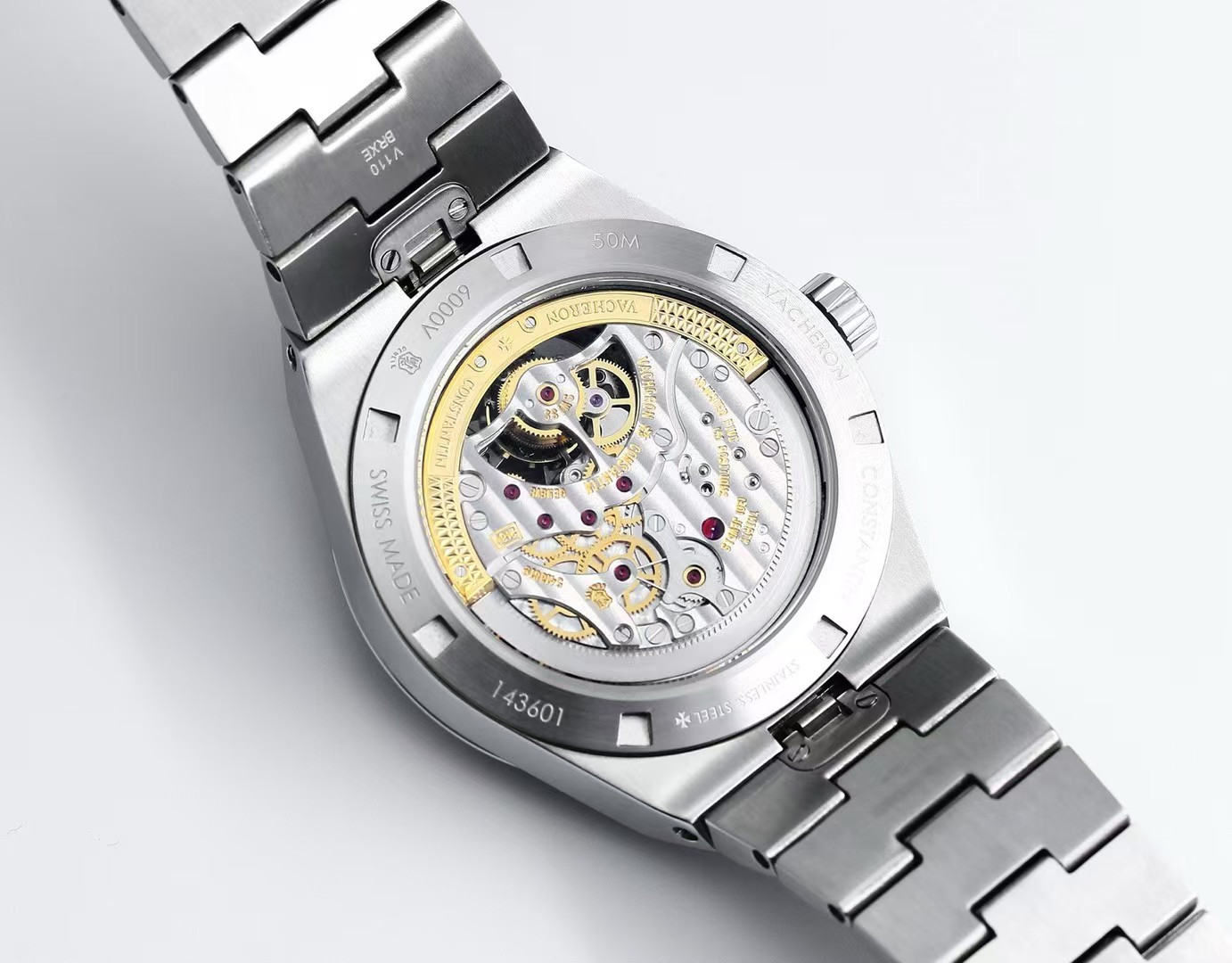 Vacheron Constantin Overseas Stainless steel Blue 42.5X13.5 mm Tourbillon Configuration 5D7513 1:1 Superclone - Image 8