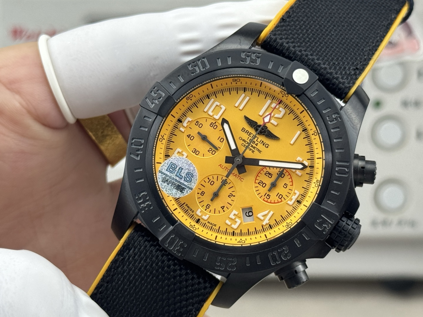 Breitling Avenger Stainless steel 45 mm Chronograph BLS Factory Configuration A26E63 1:1 Superclone - Image 6