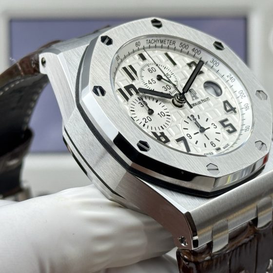 Audemars Piguet Royal Oak Offshore 26470 Stainless steel Rubber strap 42 mm Chronograph LS Factory Configuration D92DD3 1:1 Superclone