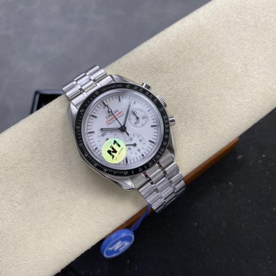Omega Speedmaster Moonwatch Lacquered White Dial 310.30.42.50.04.001 1:1 Superclone