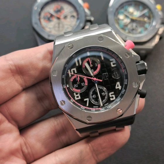 Audemars Piguet Royal Oak Offshore 26238 Stainless steel Rubber strap 42 mm Chronograph LS Factory Configuration CF1359 1:1 Superclone
