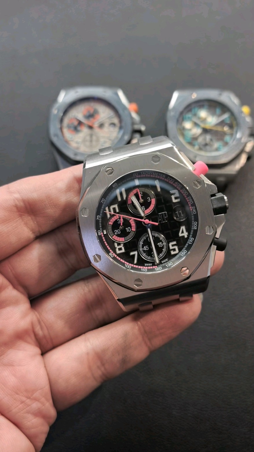 Audemars Piguet Royal Oak Offshore 26238 Stainless steel Rubber strap 42 mm Chronograph LS Factory Configuration CF1359 1:1 Superclone