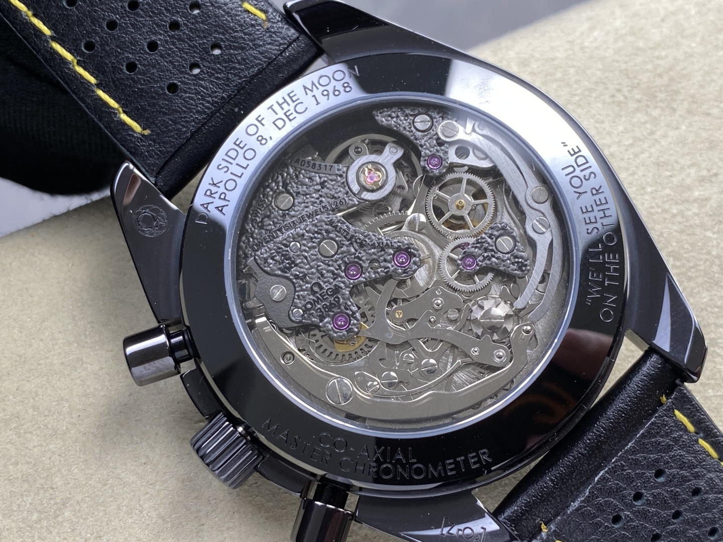 Omega Speedmaster Dark Side of the Moon Manual Chronograph 4E4890 1:1 Superclone - Image 11