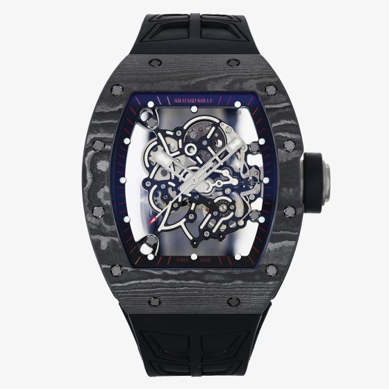 Richard Mille RM 055 RM055 Carbon composite Manual-wind ZF Factory Configuration F2F97B 1:1 Superclone