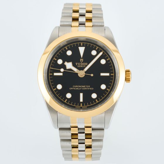 Tudor Black Bay One 41 S&G watch - 41mm steel case, Yellow gold bezel - m79683-0001 1:1 Superclone