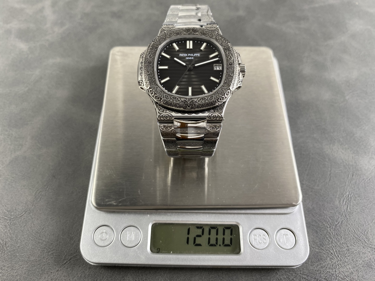 Patek Philippe Nautilus Stainless steel Gray dial 40 mm Automatic Configuration FF7590 1:1 Superclone - Image 10