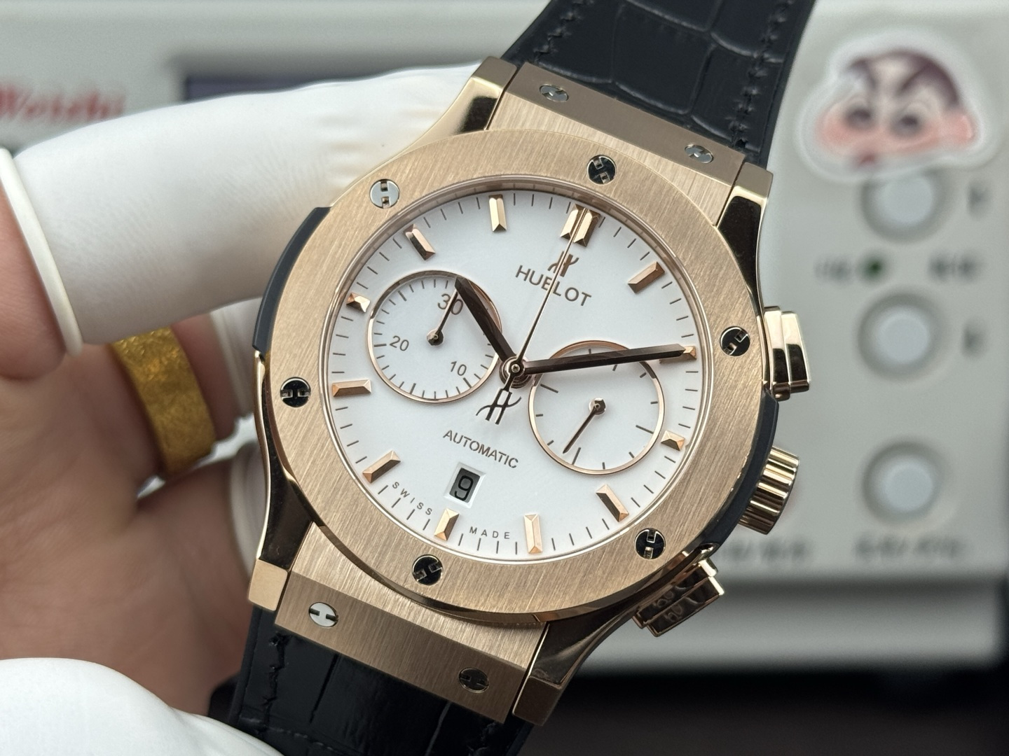 Hublot Classic Fusion Stainless steel 45 mm Chronograph Configuration 8BA38F 1:1 Superclone