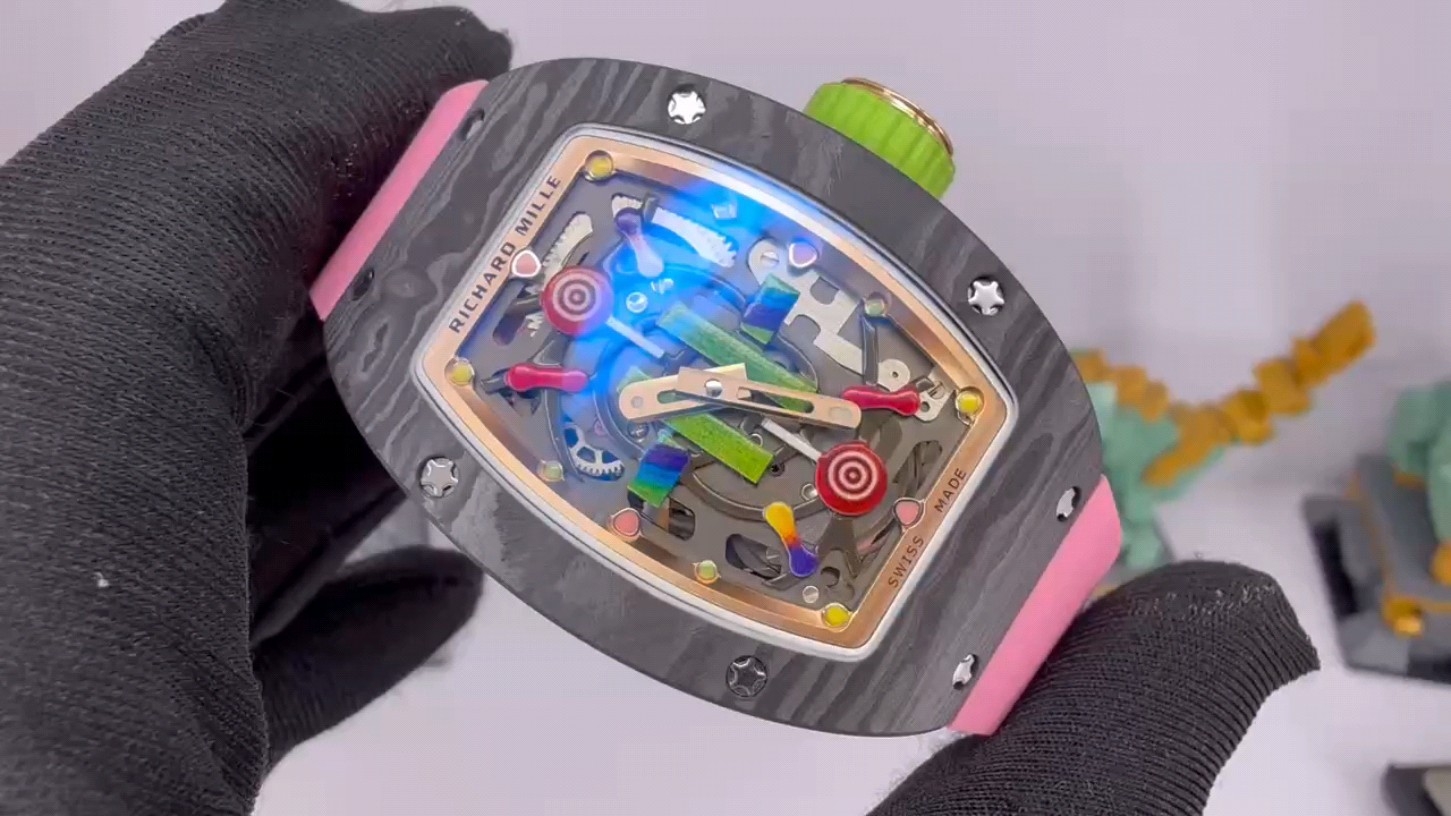 Richard Mille RM 07 RM07-03 Carbon composite Configuration BD7AF2 1:1 Superclone