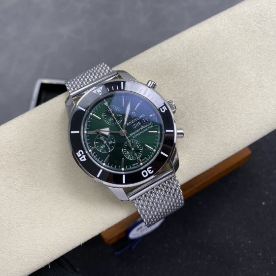 Breitling Superocean Heritage Rubber strap Chronograph BLS Factory Configuration F57199 1:1 Superclone