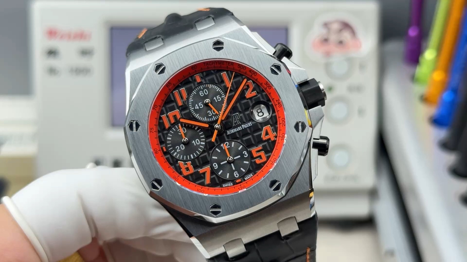 Audemars Piguet Royal Oak Offshore 26470 Stainless steel Rubber strap 42 mm Chronograph LS Factory Configuration 73D859 1:1 Superclone