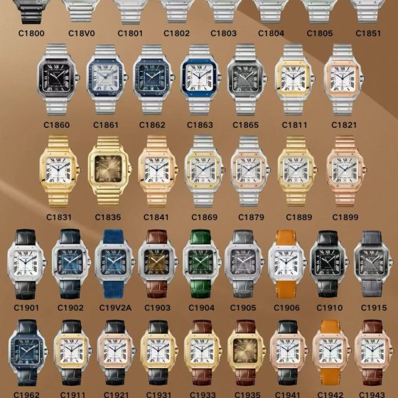 Cartier Santos 39.8 mm AF Factory Configuration D5DF1C 1:1 Superclone