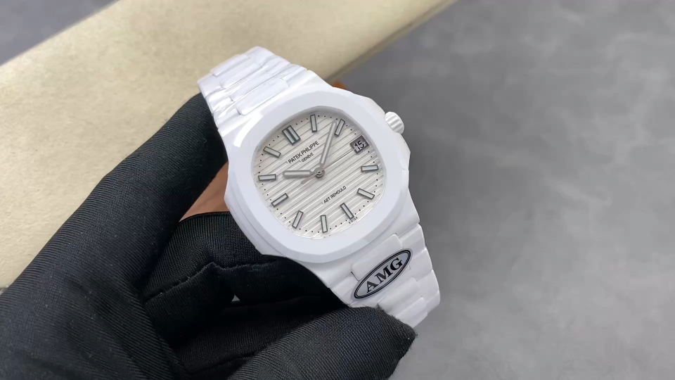 Patek Philippe Nautilus 5711 Ceramic Blue dial 40 mm Configuration 1E1AF6 1:1 Superclone