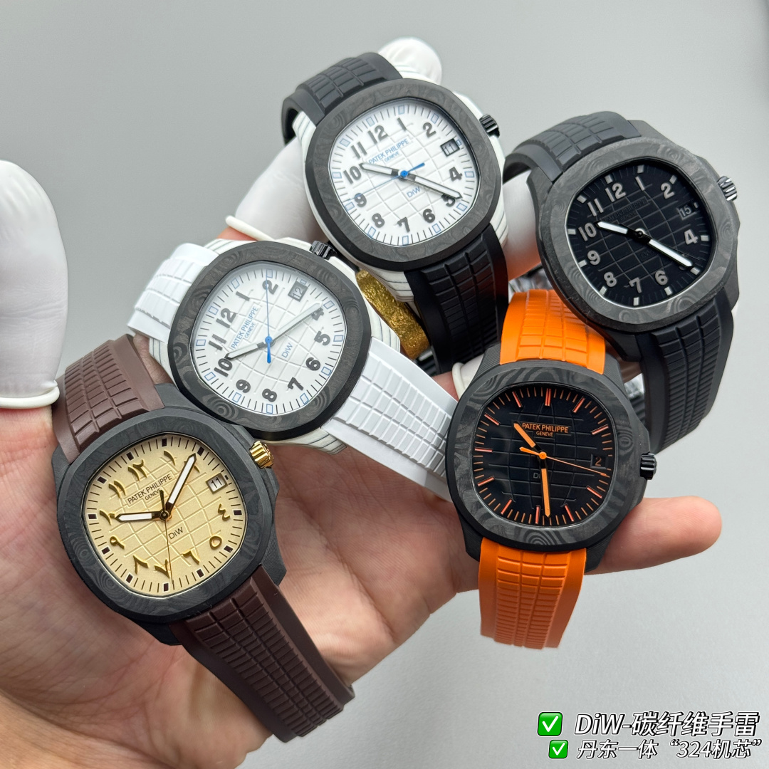 Patek Philippe Aquanaut 5167 Carbon composite 40.8 mm Configuration CC549B 1:1 Superclone
