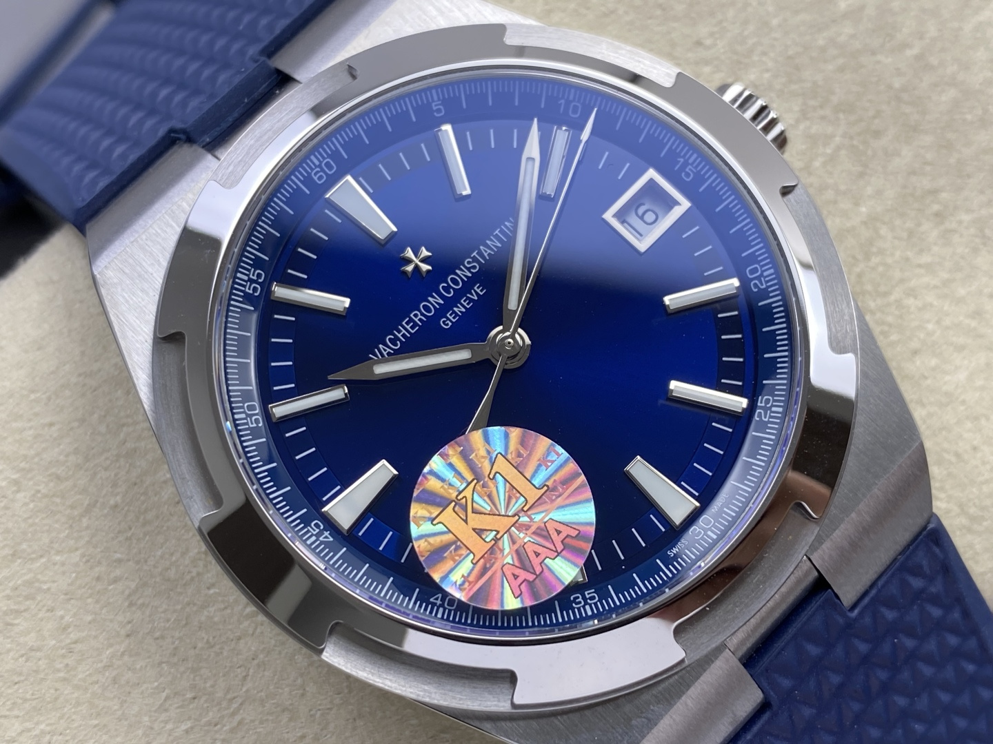 Vacheron Constantin Overseas 4500V Stainless steel Rose Stainless-steel bracelet K1 Factory Configuration 3A012E 1:1 Superclone - Image 9