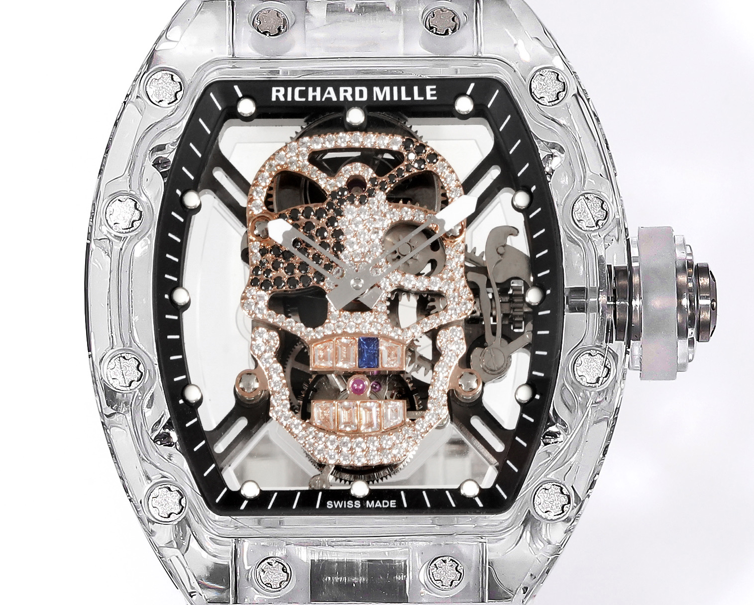 Richard Mille RM 052 RM052 Rubber strap Tourbillon MS Factory Configuration 3C3C4B 1:1 Superclone - Image 20