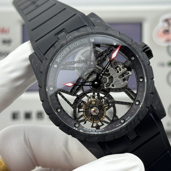 Roger Dubuis Excalibur Rubber strap Tourbillon Configuration 30134F 1:1 Superclone